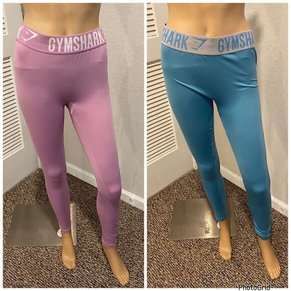 Gymshark Pants - 2 Pair Gymshark Fit  Dusky Workout Seamless Leggings Size medium